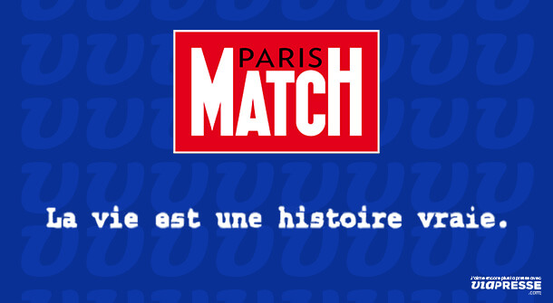 Quel est le slogan actuel de Paris Match?