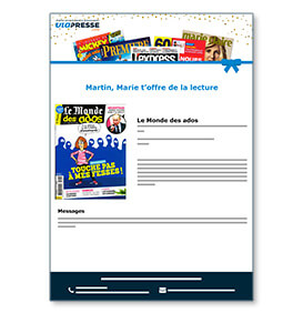 cadeau abonnement revue cadeau abonnement revue